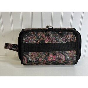 Paisley Travel Toiletry‎ Hanging Makeup Case Bag .Cosmetic Organizer Bag